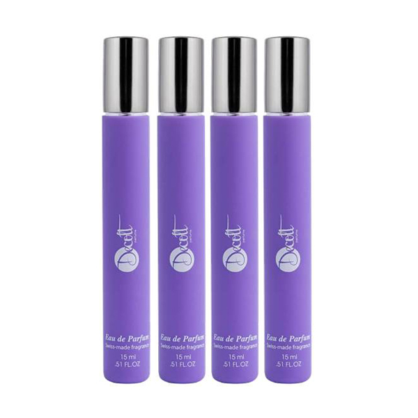 عطر جیبی زنانه دکلت مدل Black Opiuom YSL حجم 15 میلی لیتر مجموعه 4 عددی