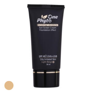 کرم ضد آفتاب رنگی فیتو وان SPF 40 مدل 09 مناسب پوستهای چرب و حساس حجم 30 میلیلیتر