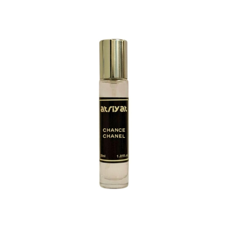 عطر جیبی زنانه  عطریات مدل چنس شنل با رایحه ملایم حجم 30 میلی‌لیتر