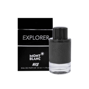 عطر جیبی مردانه نایس پاپت مدل mont blanc explorer با رایحه گرم حجم 30 میلی‌لیتر