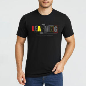 تی‌شرت آستین کوتاه مردانه موها فیتنس مدل LEARNING-B