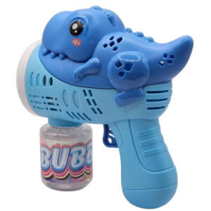 حباب ساز ناب سل مدل  تفنگی چراغدار دایناسور بامزه کد BUBBLE GUN INTERESTING NAAB001