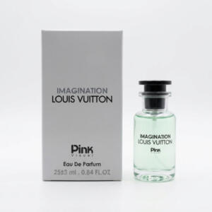 عطر جیبی مردانه پینک ویژوآل مدل لویی ویتون ایمیجینیشن با رایحه خنک و مرکباتی حجم ۲۵ میلیلیتر