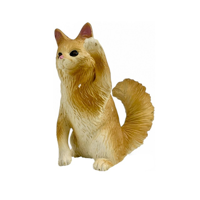 فیگور مدل گربه مین طرح Maine Coon کد CA954-6 ارتفاع 6.8 سانتی‌متر