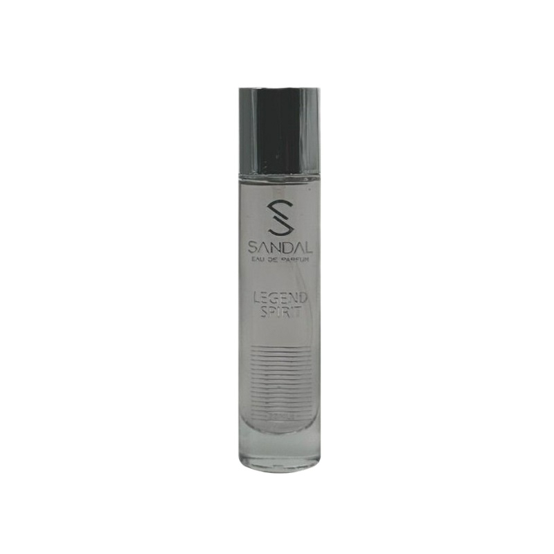 عطر جیبی مردانه صندل مدل لجند اسپریت با رایحه خنک حجم 33 میلی لیتر