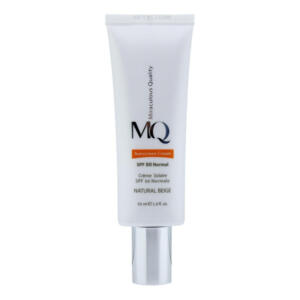کرم ضدآفتاب رنگی ام کیو مدل NATURAL BEIGE-Normal، حجم 55 میلی‌لیتر