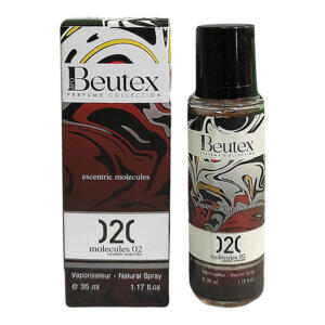 عطر جیبی بیوتکس مدل اسنتریک مولکول 02 حجم 35 میلی‌لیتر