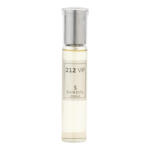 عطر جیبی مردانه صندل مدل 212vip با رایحه تند و خنک حجم 25 میلیلیتر