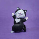 فیگور مدل گربه طرح Happy Cats مجموعه 9 عددی