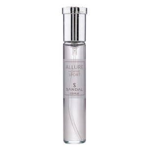 عطر جیبی مردانه صندل مدل allure sport حجم 25 میلی لیتر