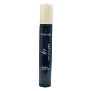 عطر جیبی مردانه سوئیس آرمه مدل HAYAATI با رایحه خنک و تلخ حجم ۳۵ میلیلیتر