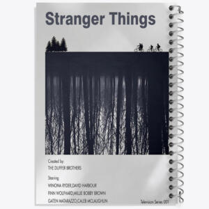 دفتر مشق 50 برگ خندالو طرح استرنجر تینگز (Stranger Things) کد F13864