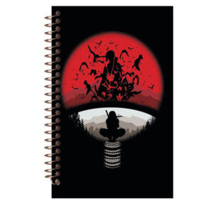 دفتر لغت طرح انیمه ناروتو مدل ایتاچی کد W26