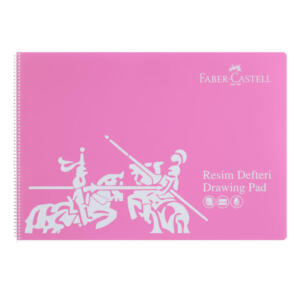 دفتر نقاشی 30 برگ سیمی فابر کاستل مدل PP Cover Drawing Pad