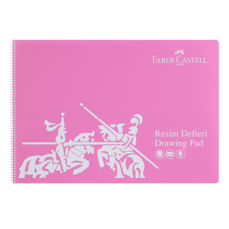 دفتر نقاشی 30 برگ سیمی فابر کاستل مدل PP Cover Drawing Pad