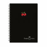 دفتر مشق 100 برگ سیمی فابر کاستل مدل Cherry Disco