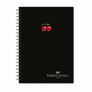 دفتر شطرنجی 100 برگ سیمی فابر کاستل مدل Cherry Disco