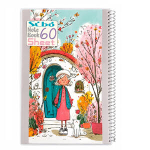 دفتر مشق 60 برگ سیمی سیبو مدل F18/2