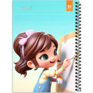 دفتر نقاشی 60 برگ انتشارات بله طرح فانتزی دخترانه طراحی کد A4-O341